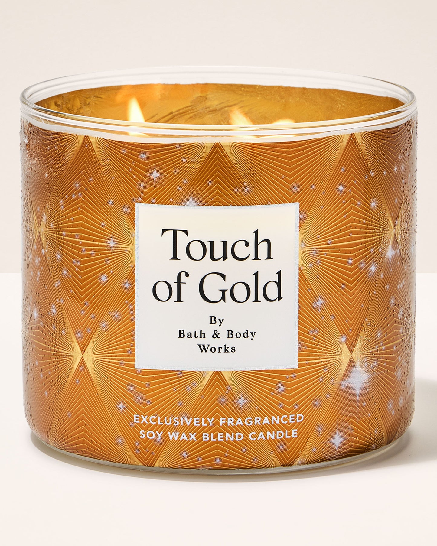 Vela 3 mechas Touch Of Gold