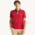 Chemise Navtech con cuello y mangas ribeteadas