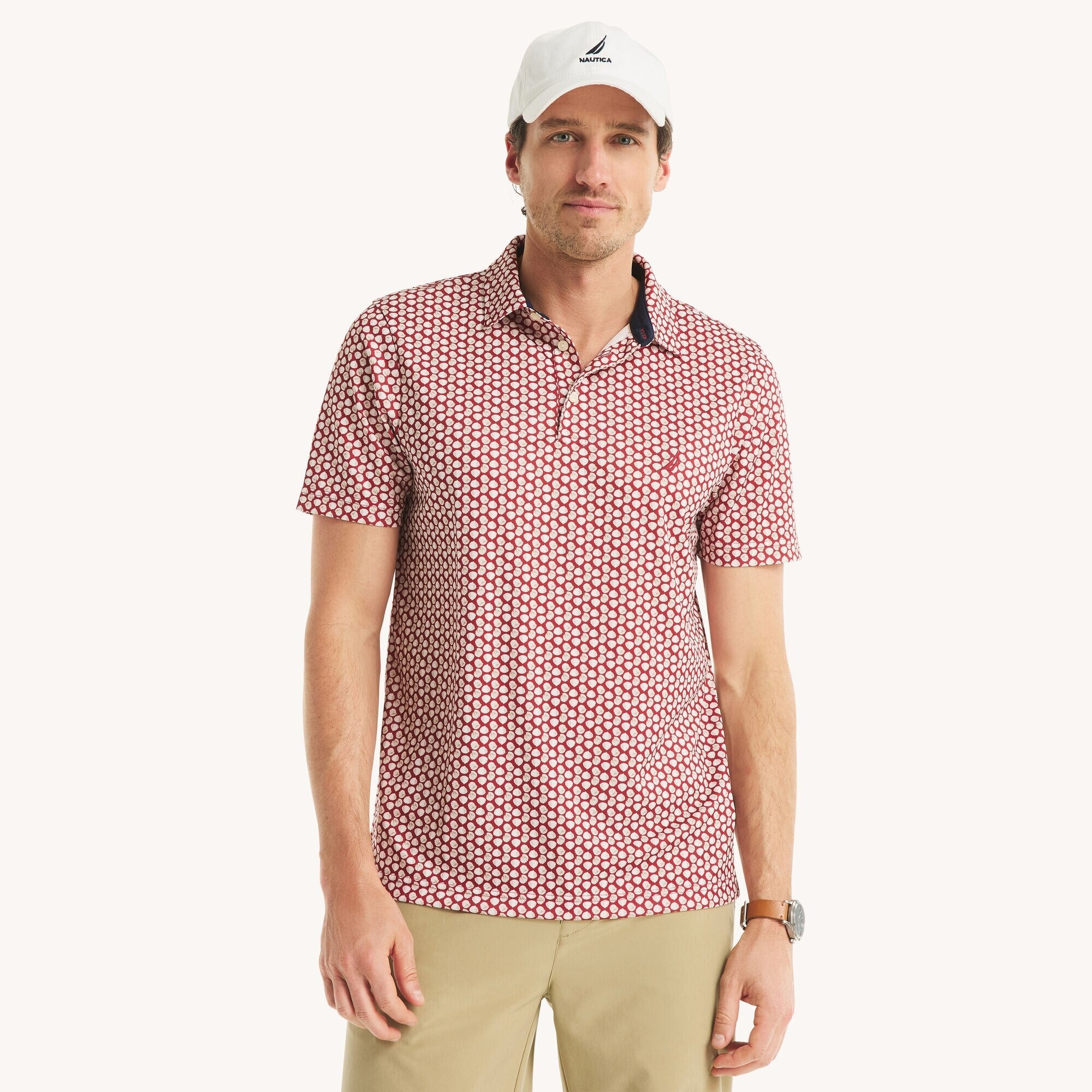 Chemise Navtech con estampado