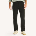 Pantalon elastico regular corte recto