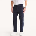 Pantalon elastico regular corte recto