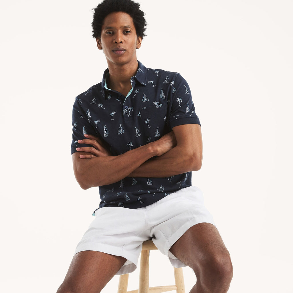 Chemise regular con estampado