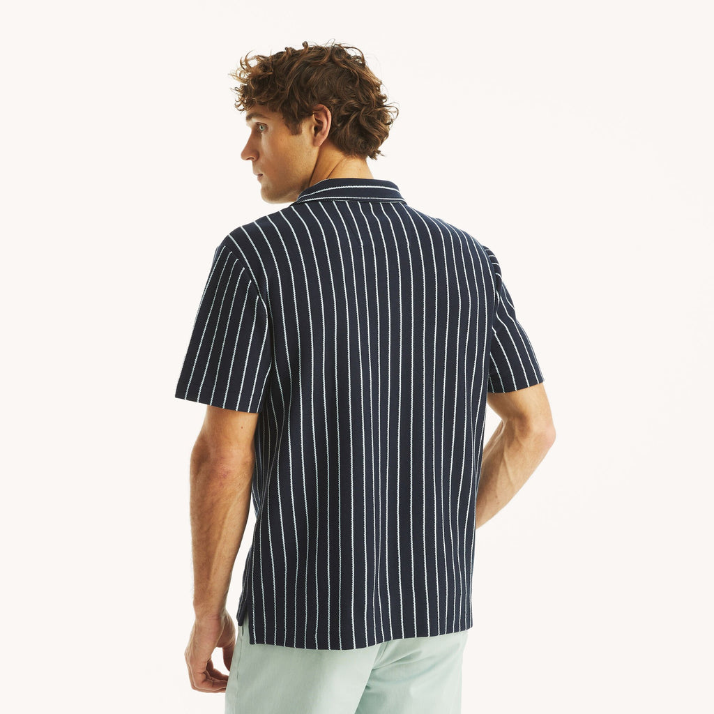 Chemise holgada con rayas