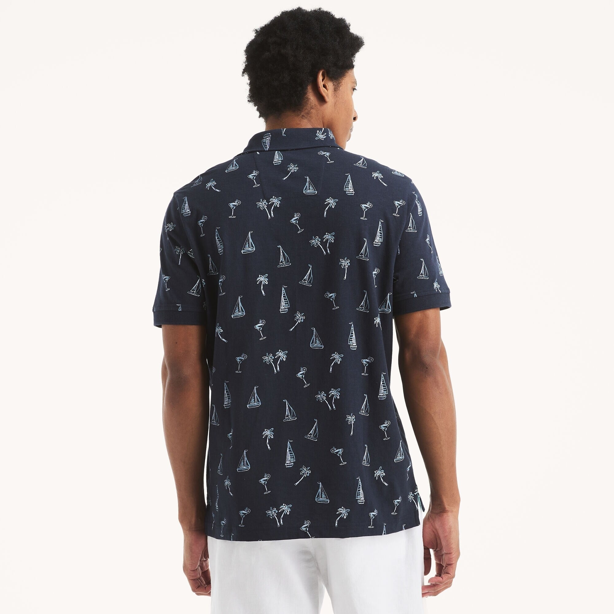 Chemise regular con estampado
