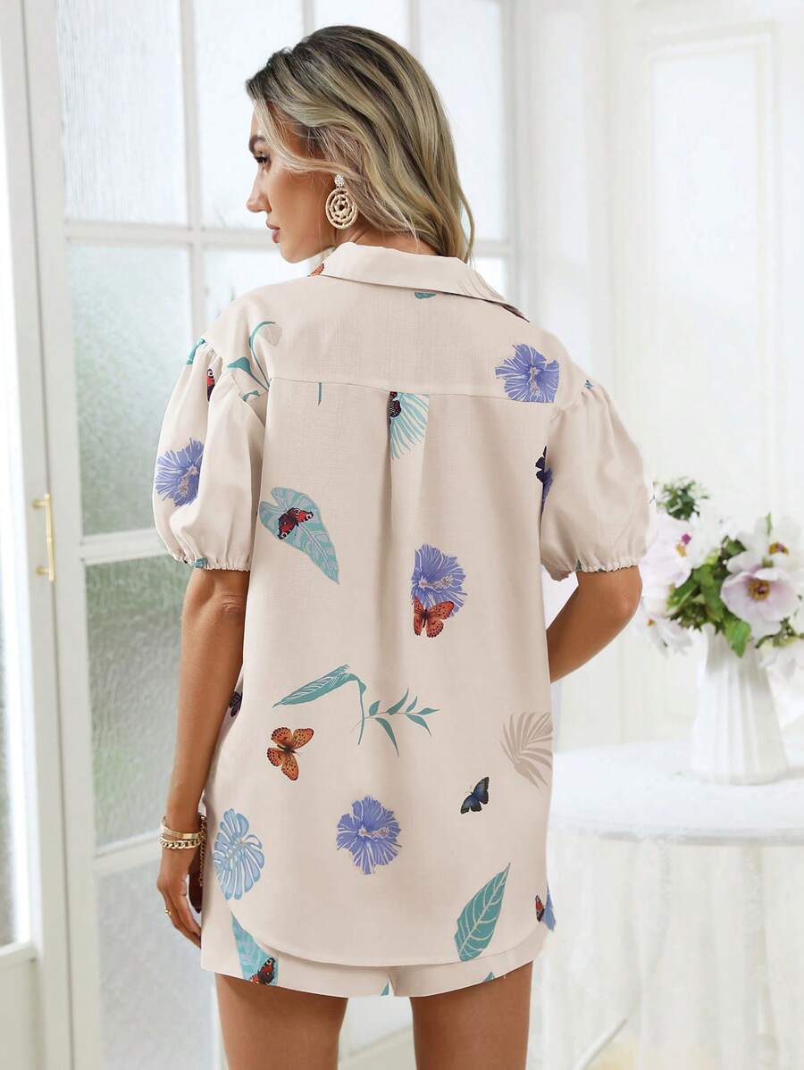 Conjunto casual con estampado