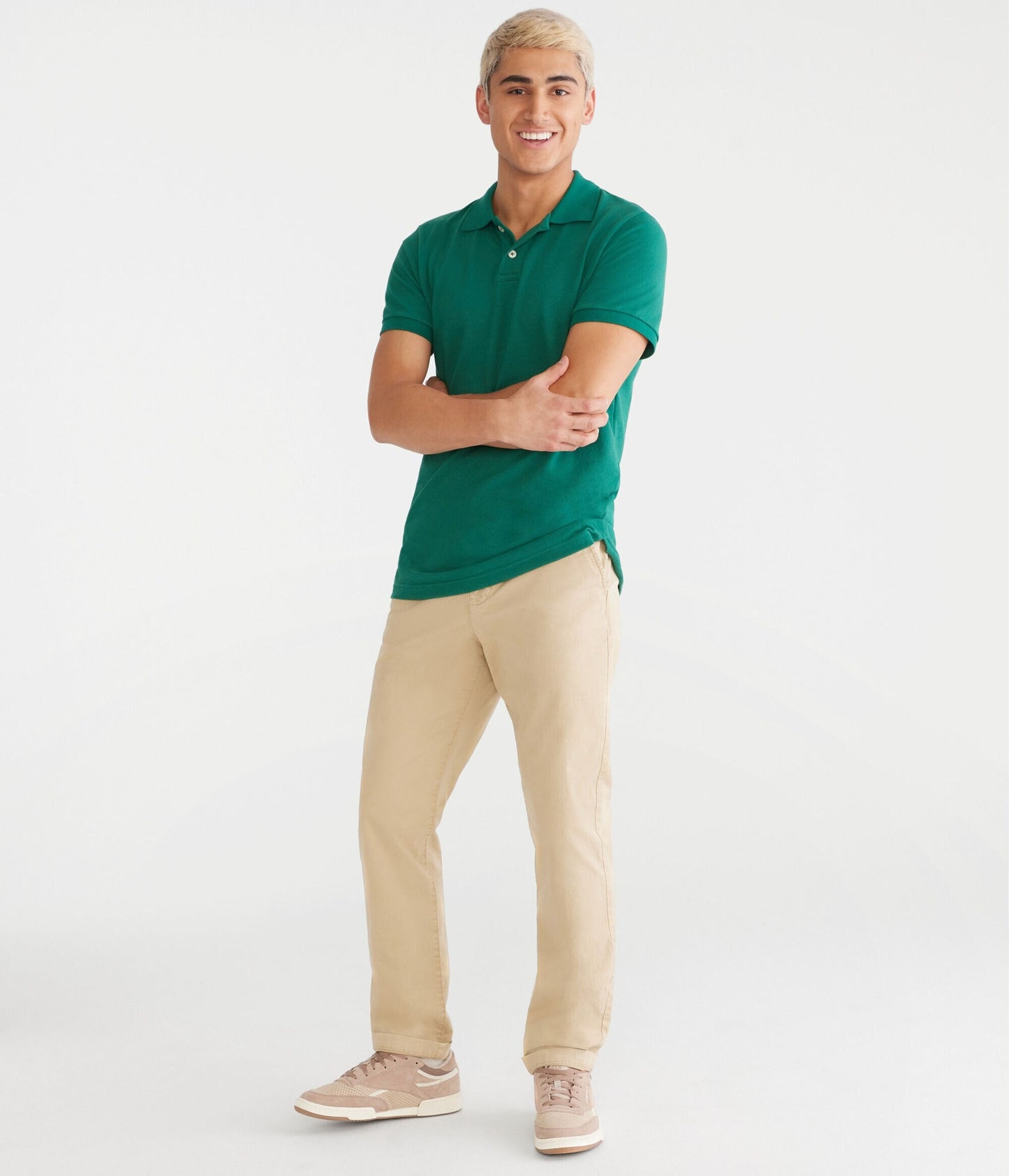 Pantalón chino semi ajustado