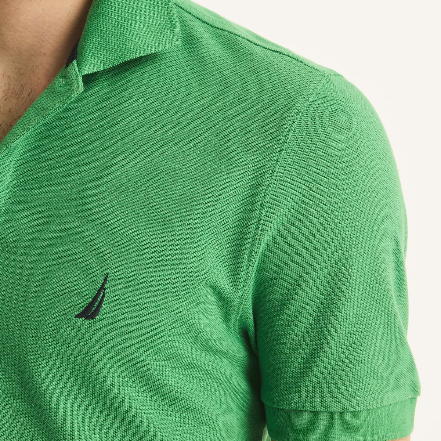 Chemise regular unicolor con logo