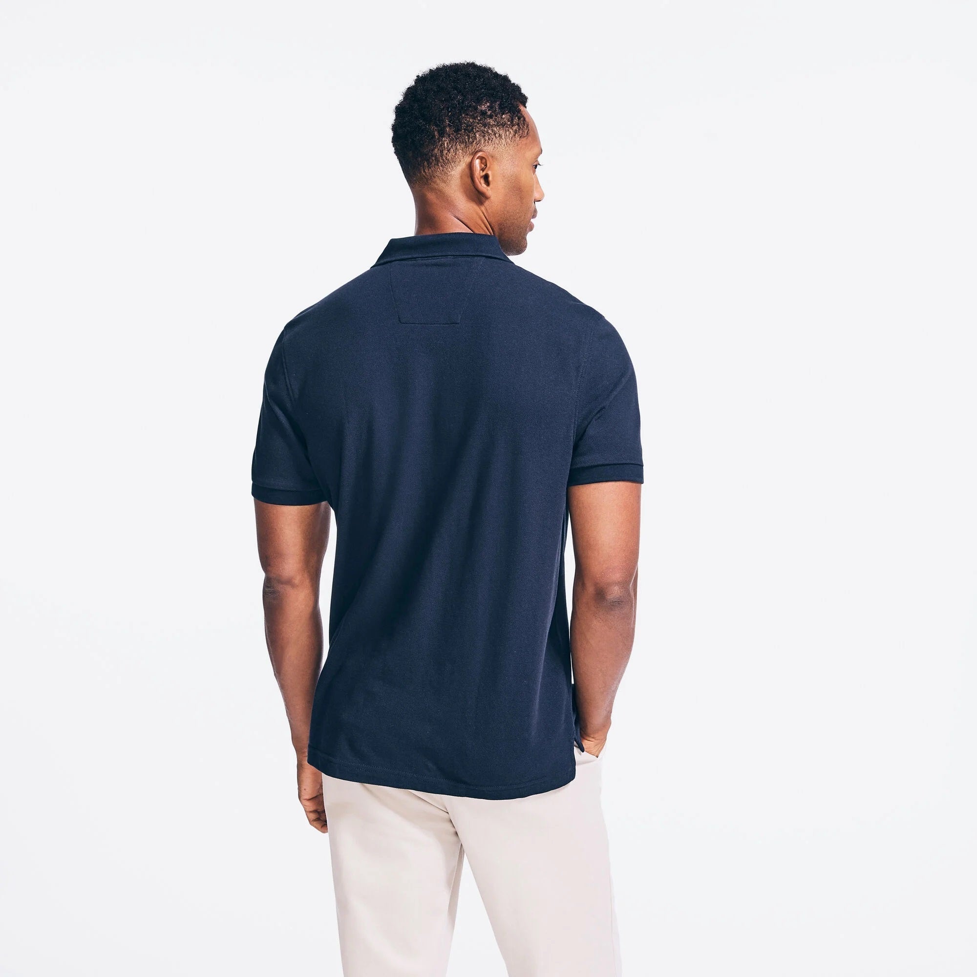 Chemise regular unicolor con logo