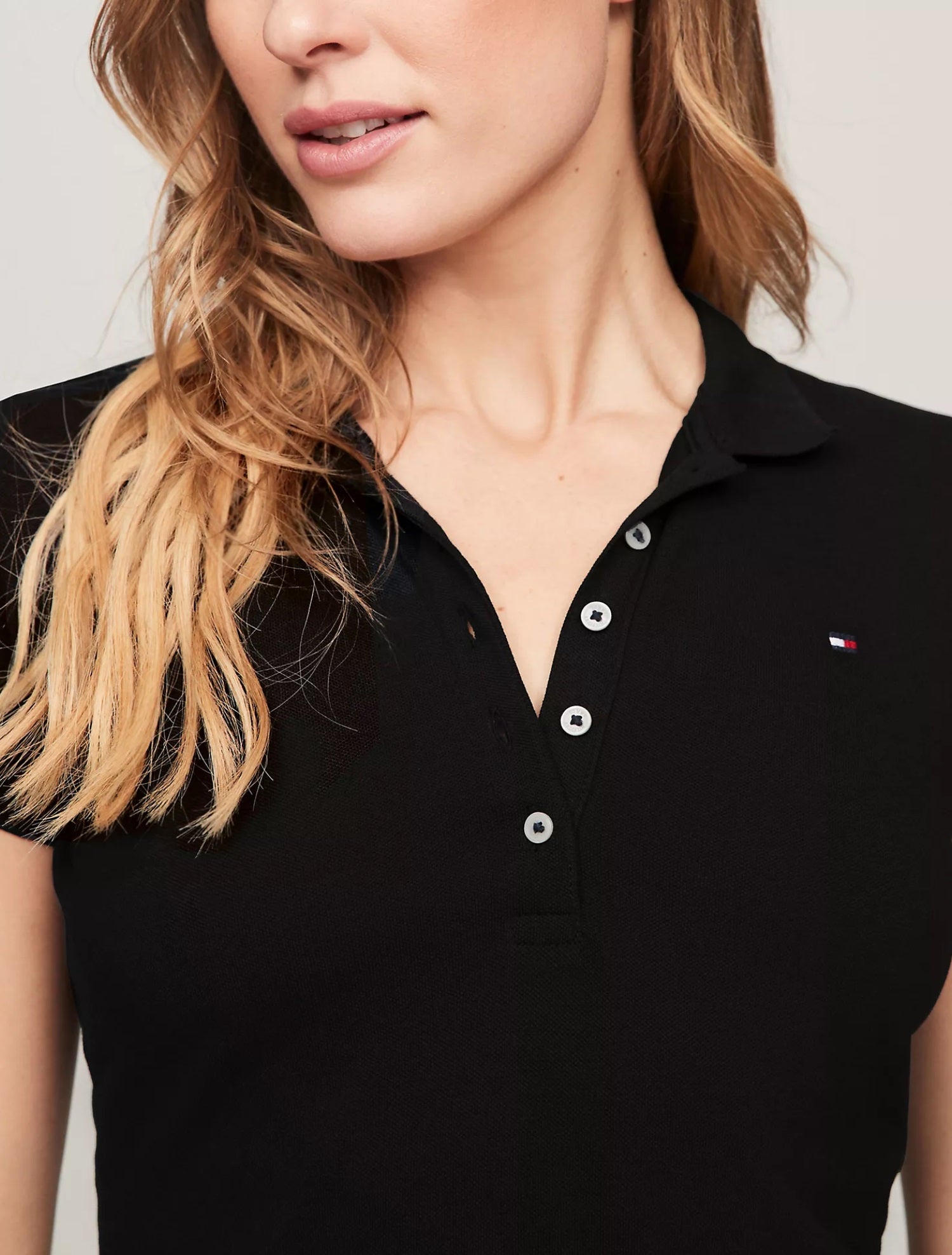 Chemise ajustada unicolor