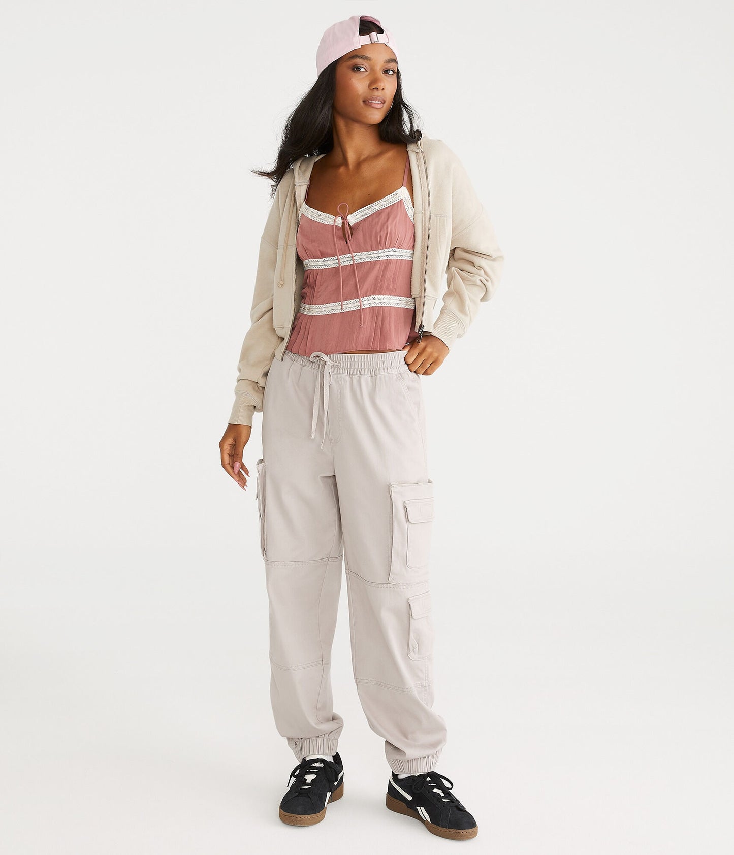 Pantalón tipo jogger cargo