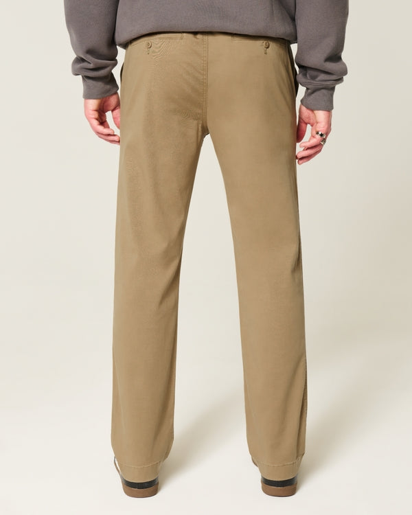 Pantalón chino de corte semi ajustado recto