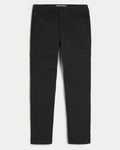 Pantalón chino ajustado con cremallera