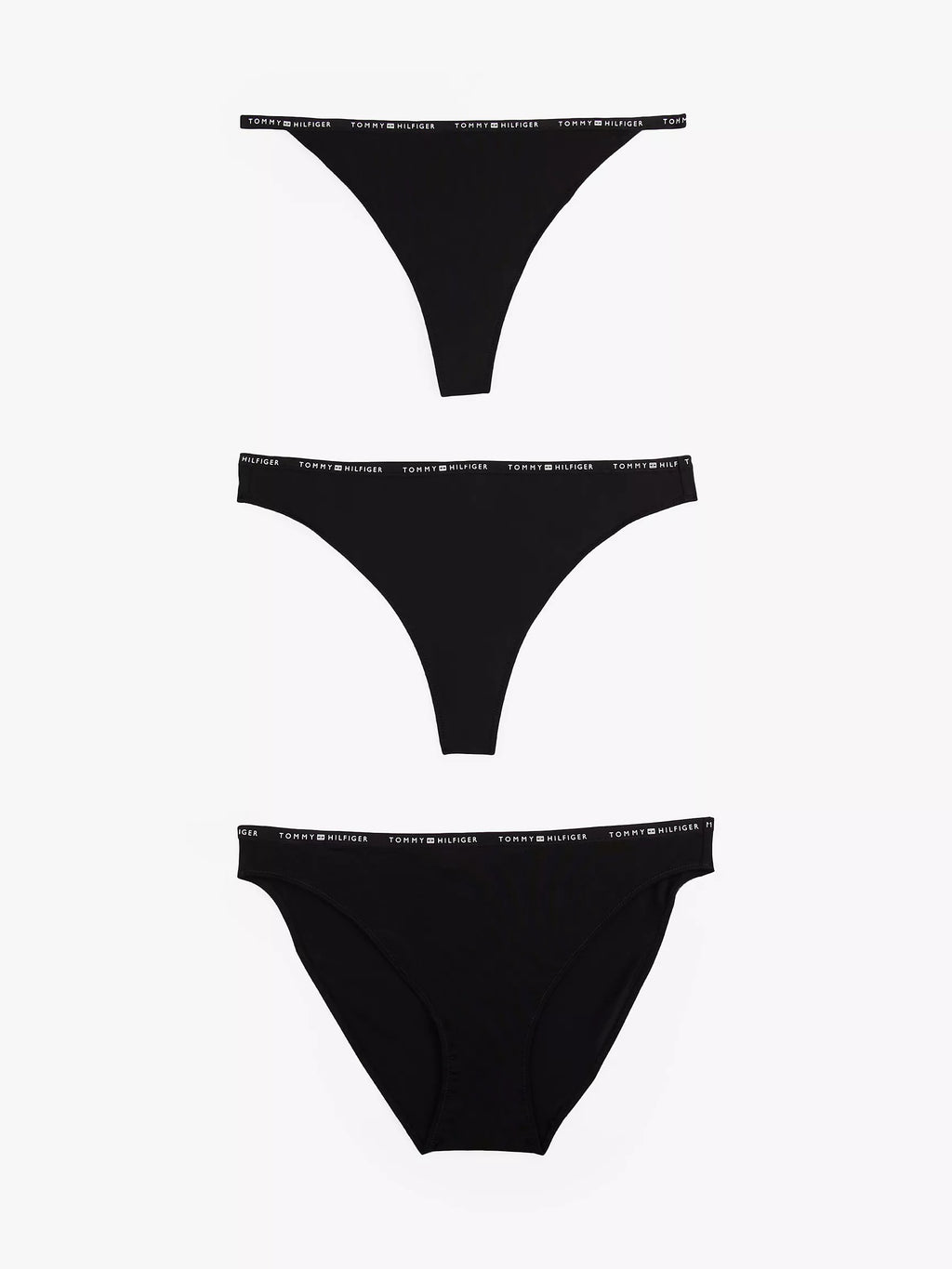 3 Pack panties de nylon mixtas