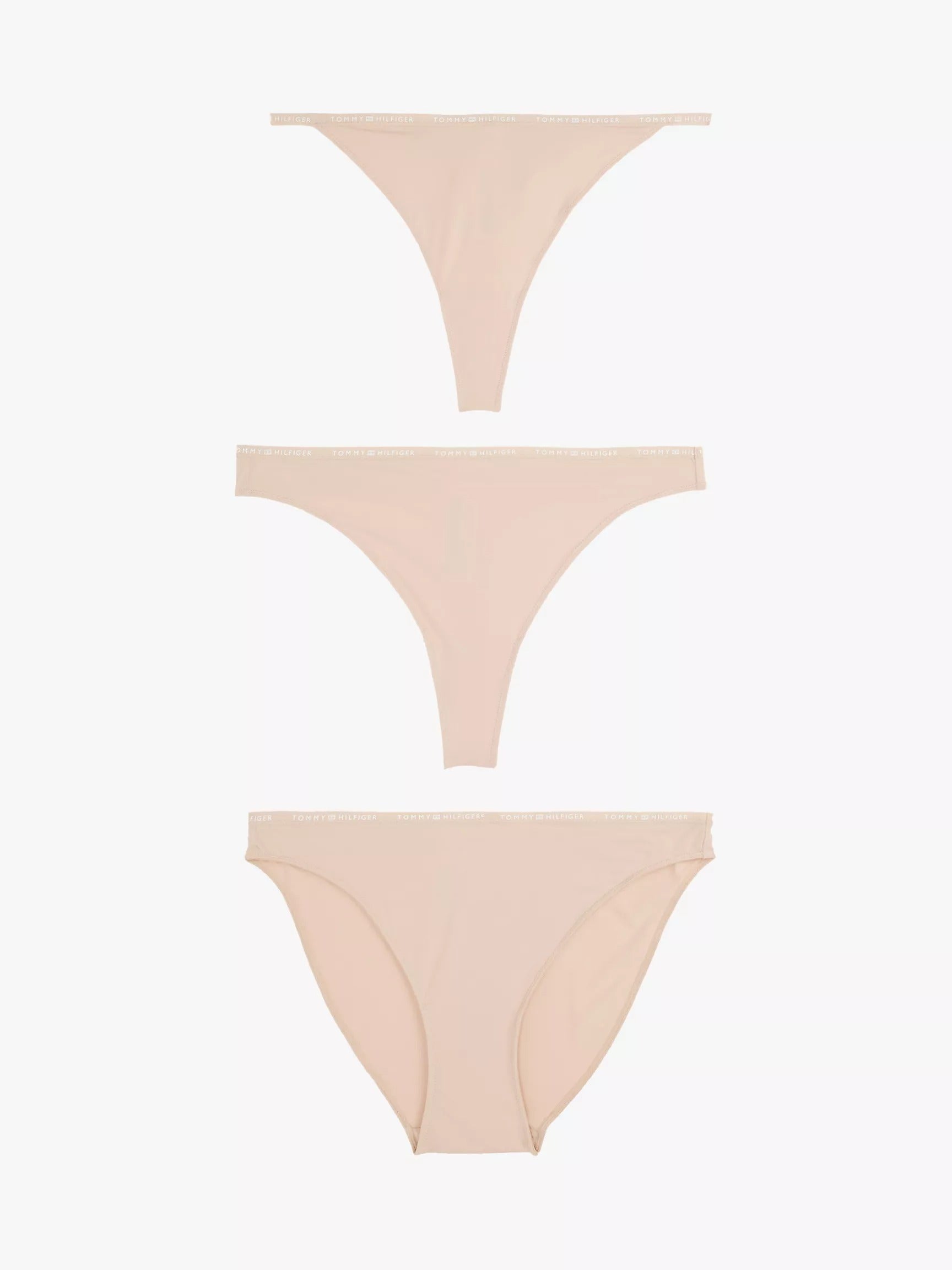 3 Pack panties de nylon mixtas