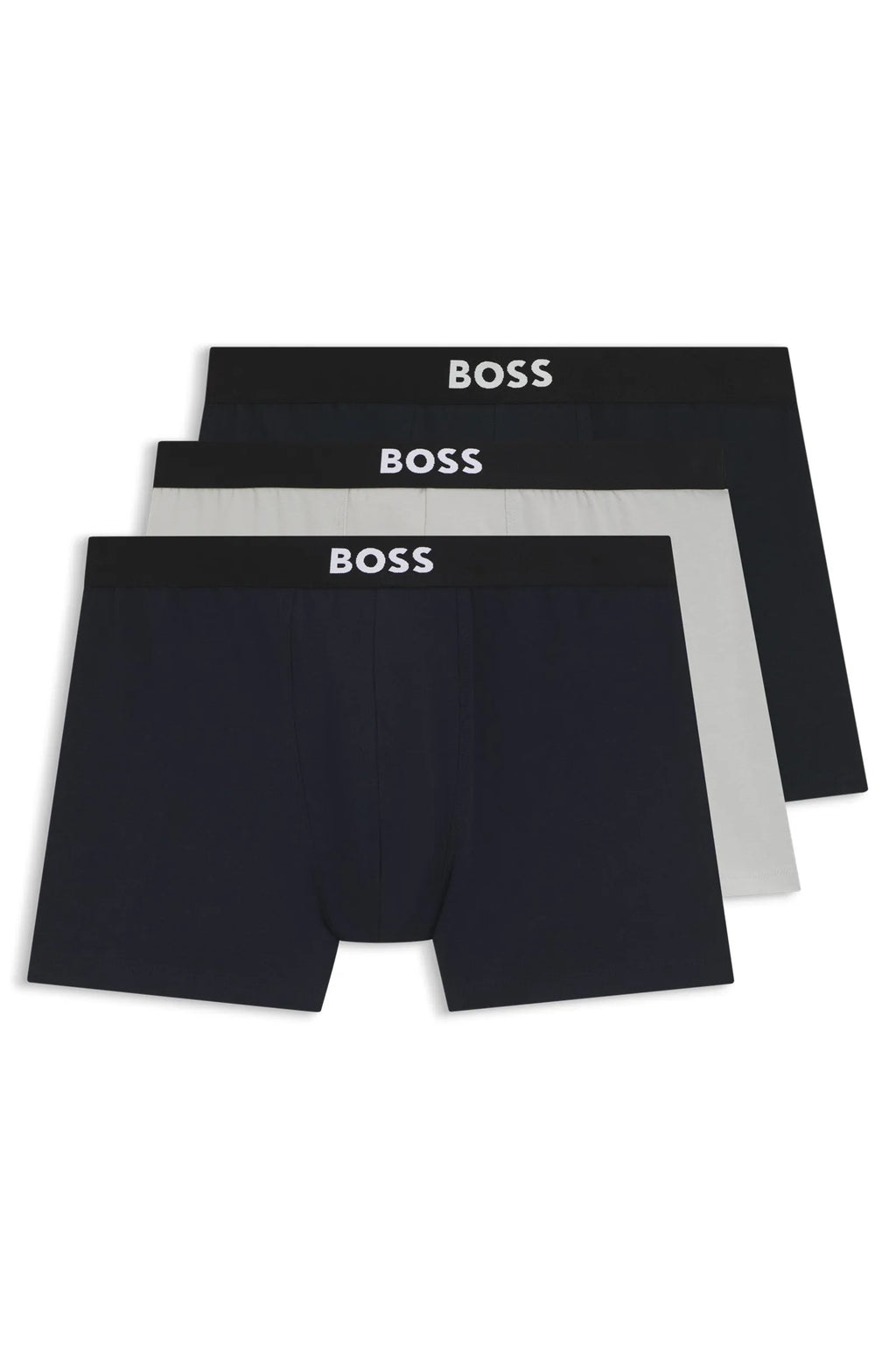 3 Pack Boxer Largos con logo en cinta