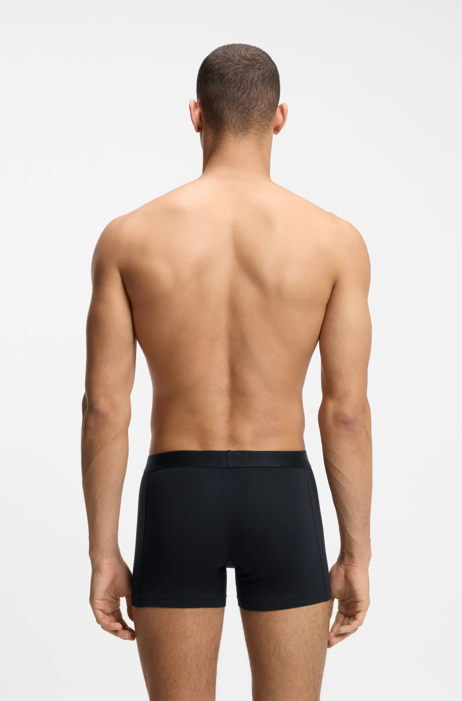 3 Pack Boxer Largos con logo en cinta