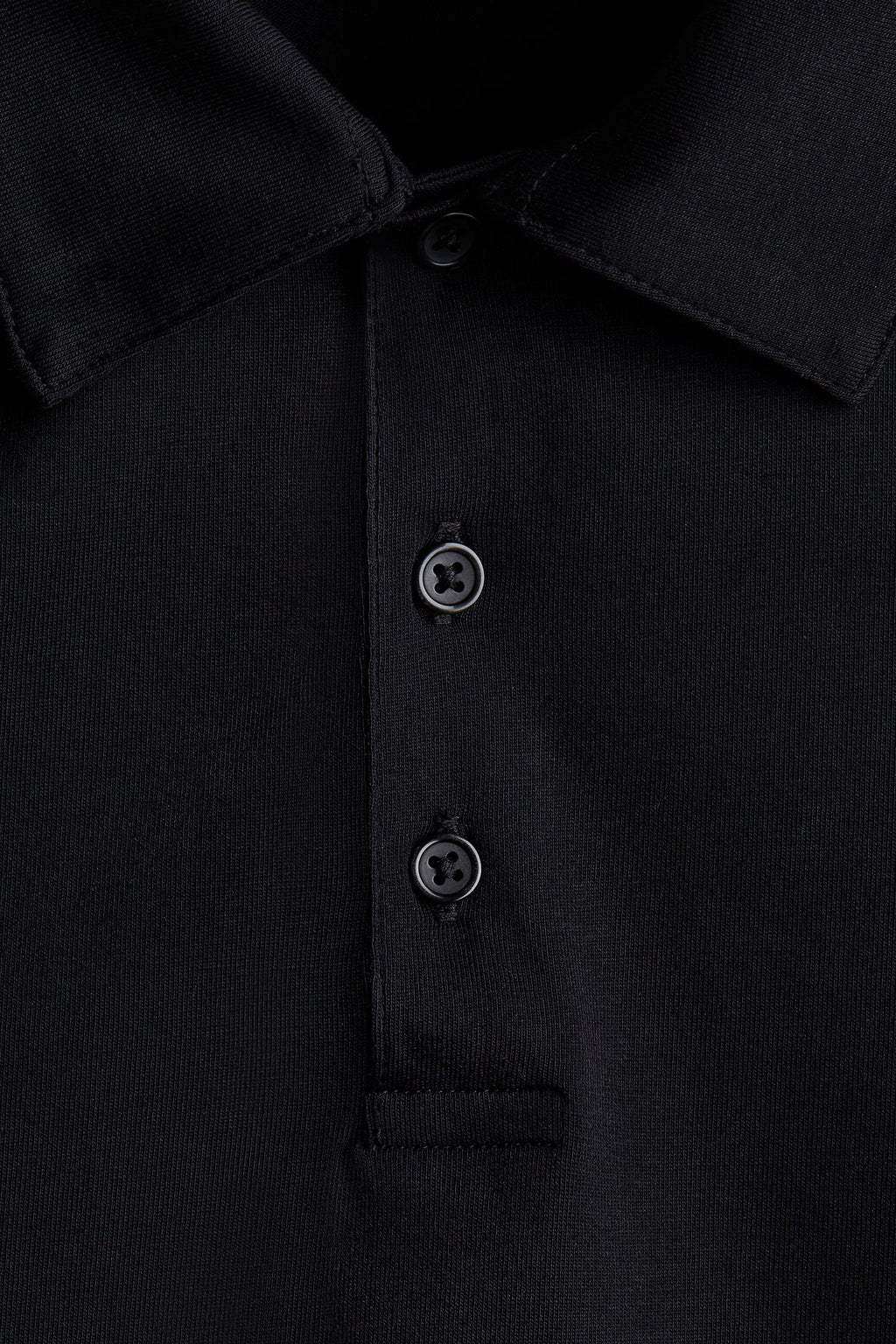 Chemise ajustada de algodón unicolor