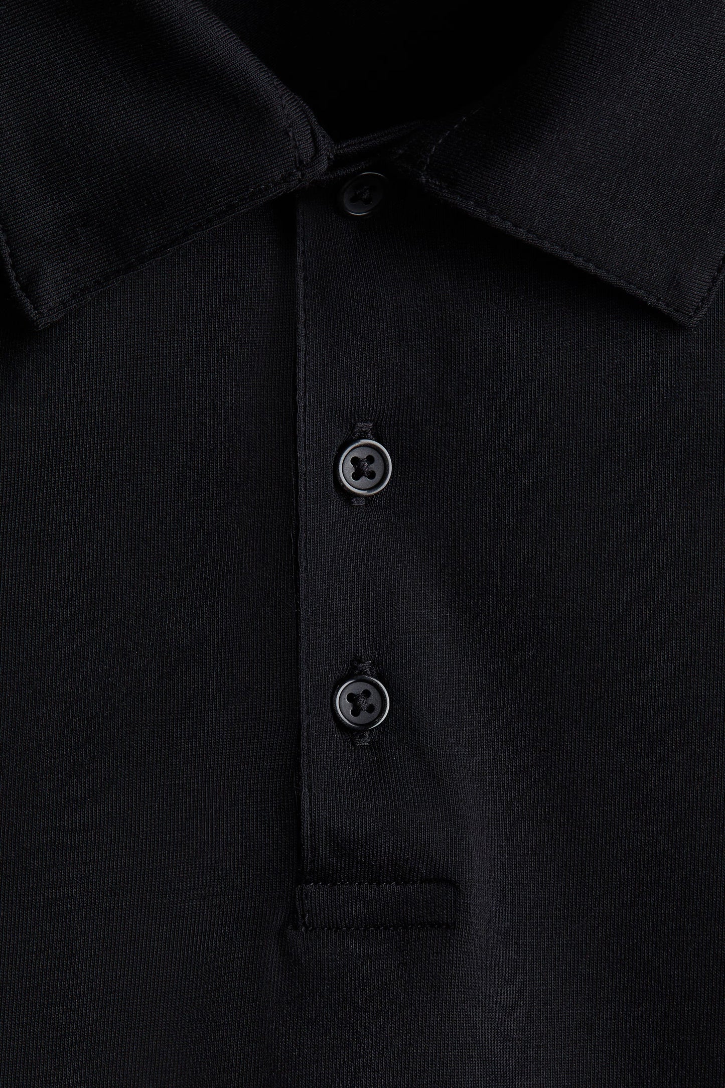 Chemise ajustada de algodón unicolor