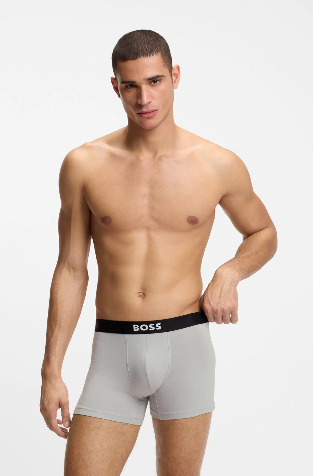 3 Pack Boxer Largos con logo en cinta