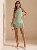 Vestido elegante plisado