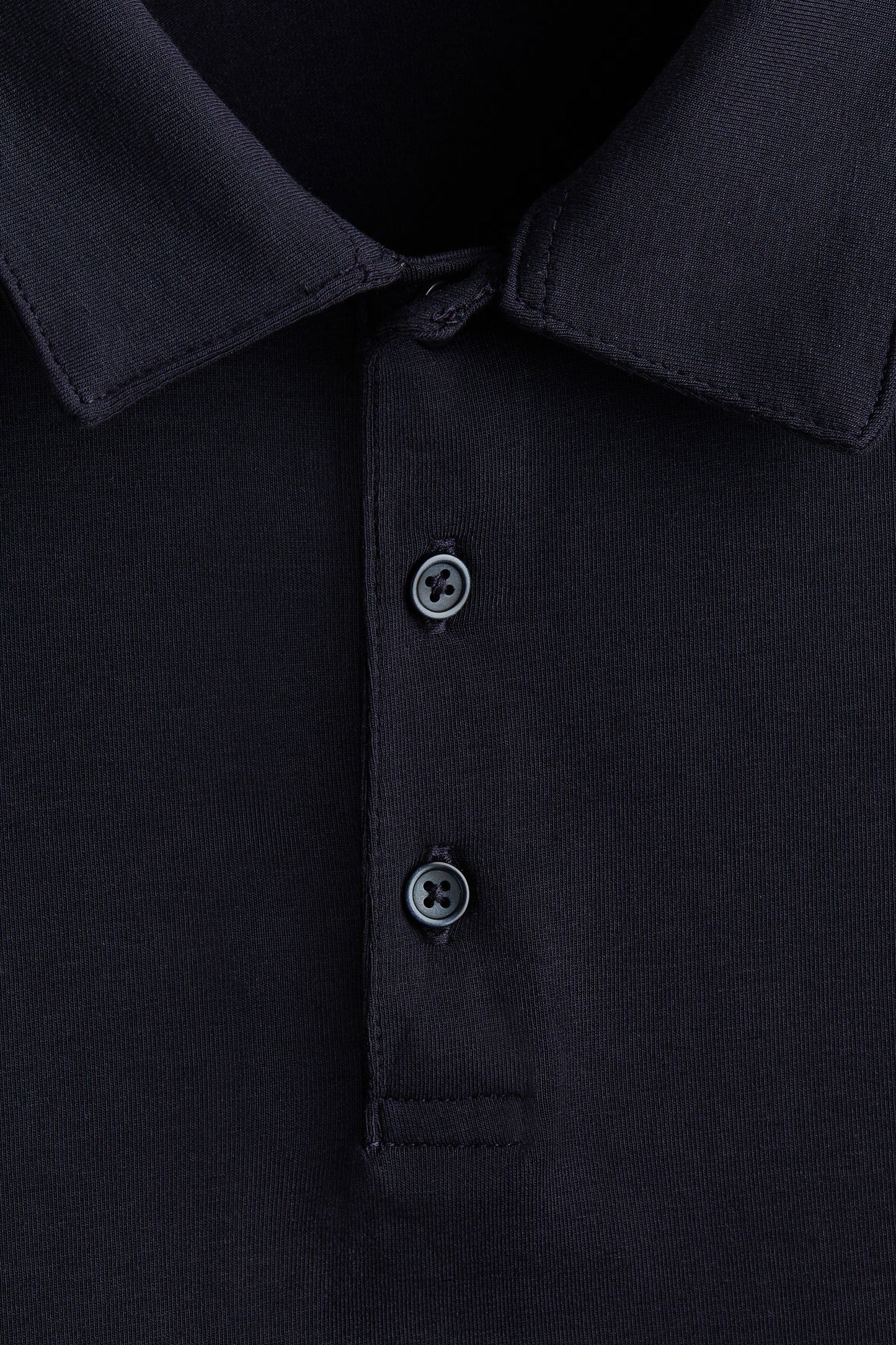 Chemise ajustada de algodón unicolor