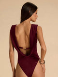 Body con diseño de espalda descubierta