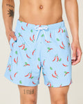Traje de baño 5" con estampado de aji y limón