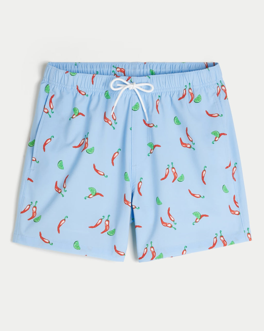 Traje de baño 5" con estampado de aji y limón