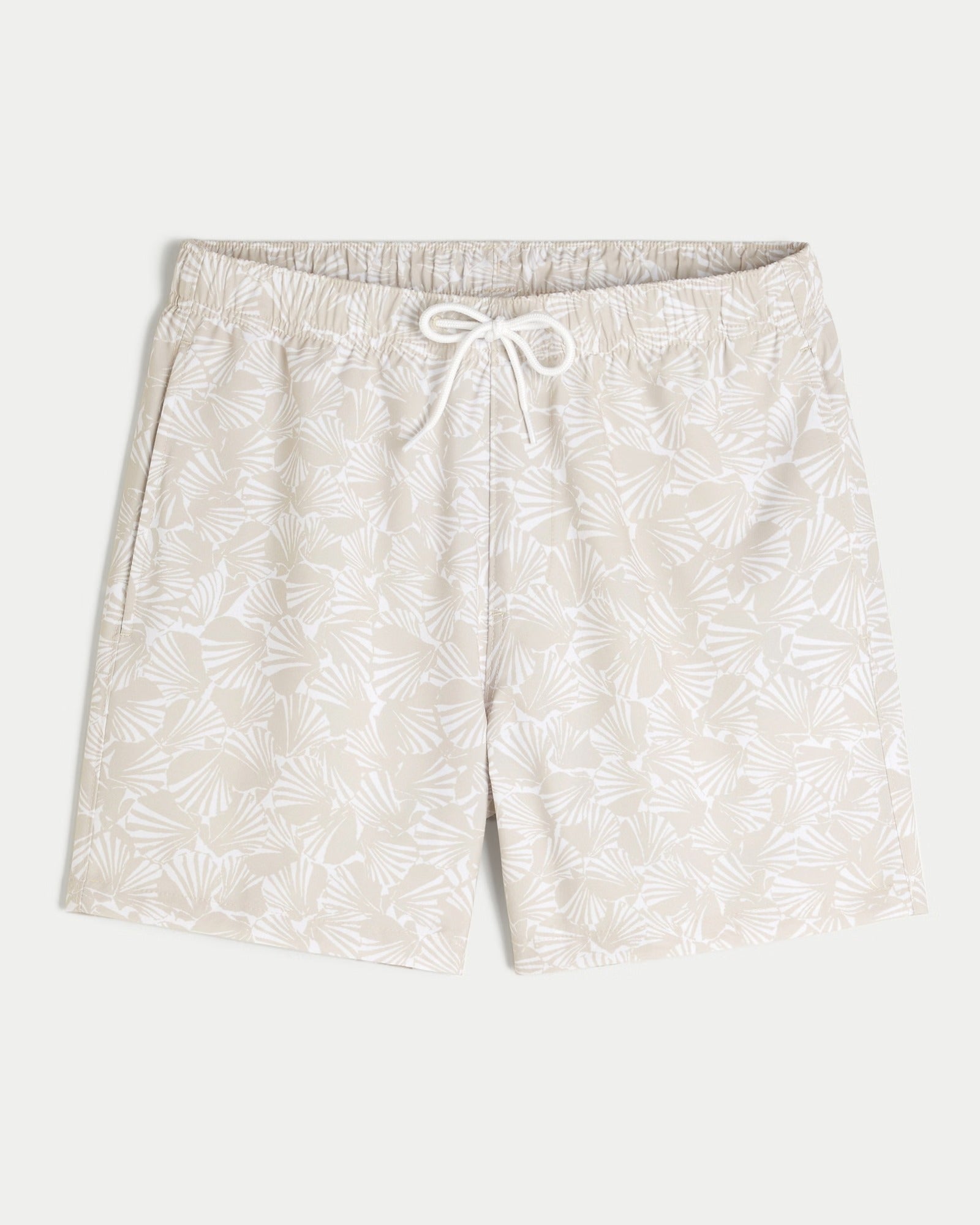Traje de baño 5" con estampado de almejas