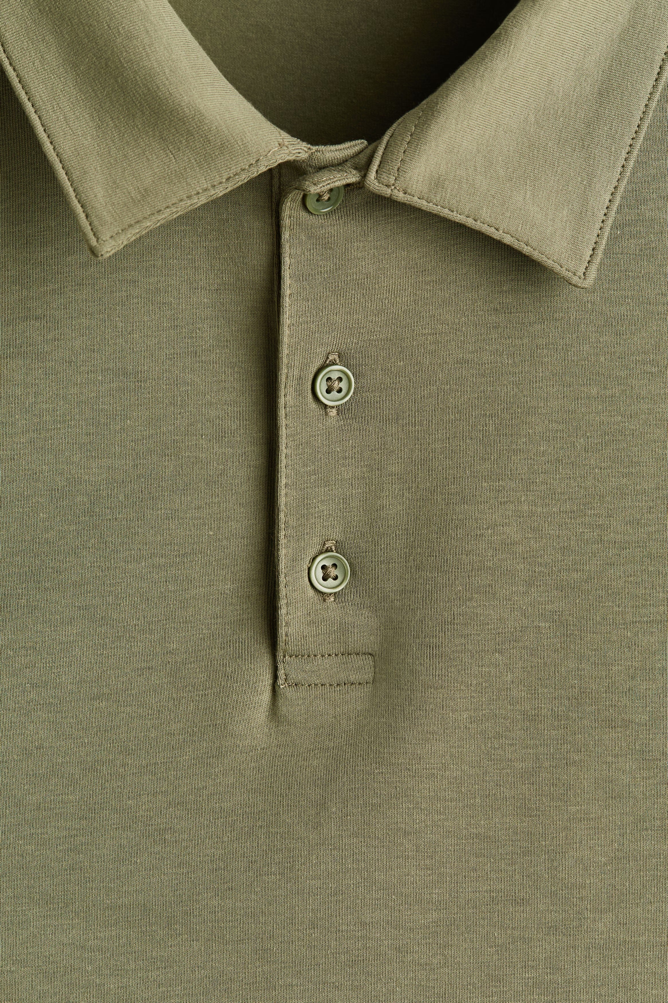 Chemise ajustada de algodón unicolor