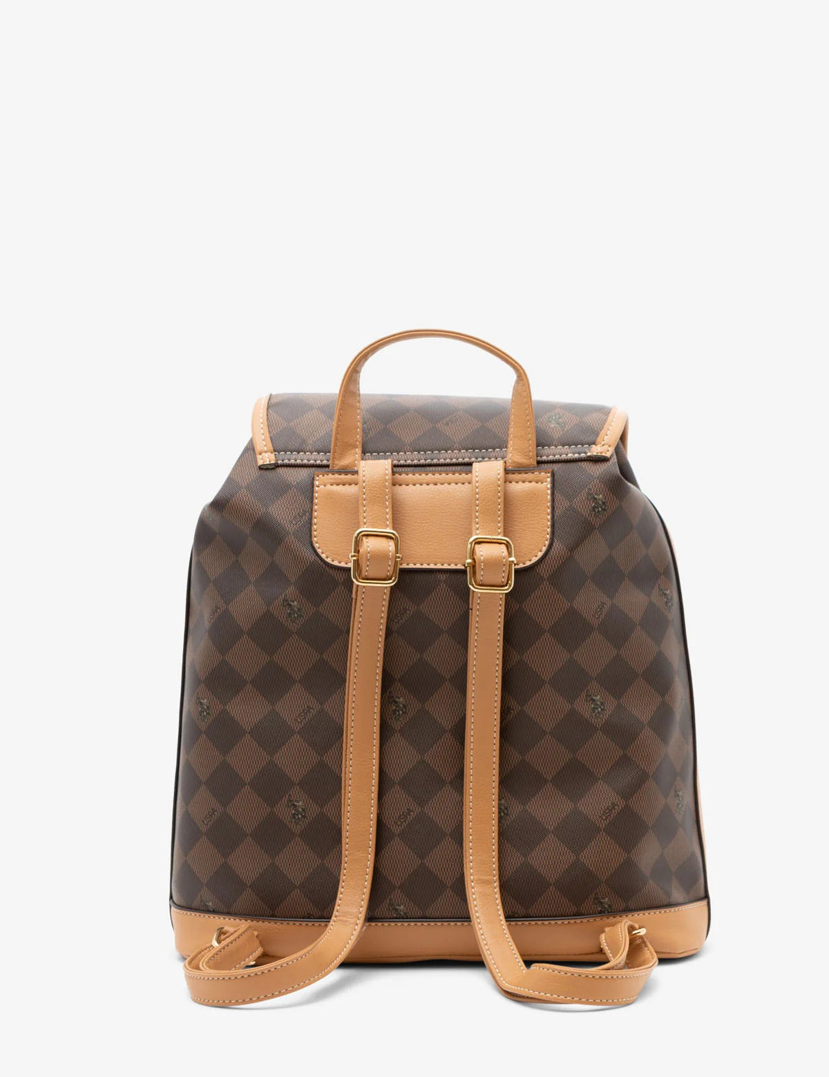 Bolso tipo morral con estampado