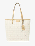 Cartera tipo tote mediana con estampado