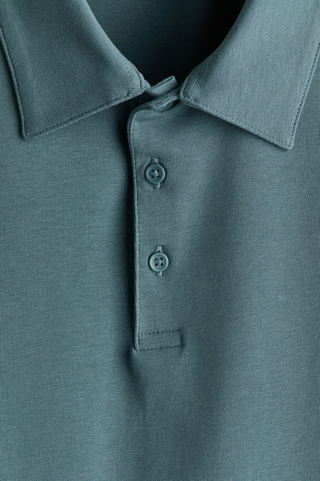 Chemise ajustada de algodón unicolor