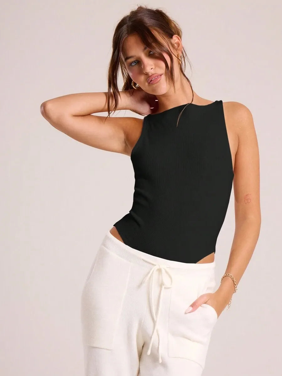 Body texturizado unicolor
