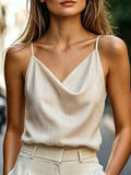 Blusa casual de tirantes