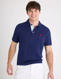 Chemise de algodón unicolor con logo