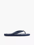 Sandalias con logo metálico