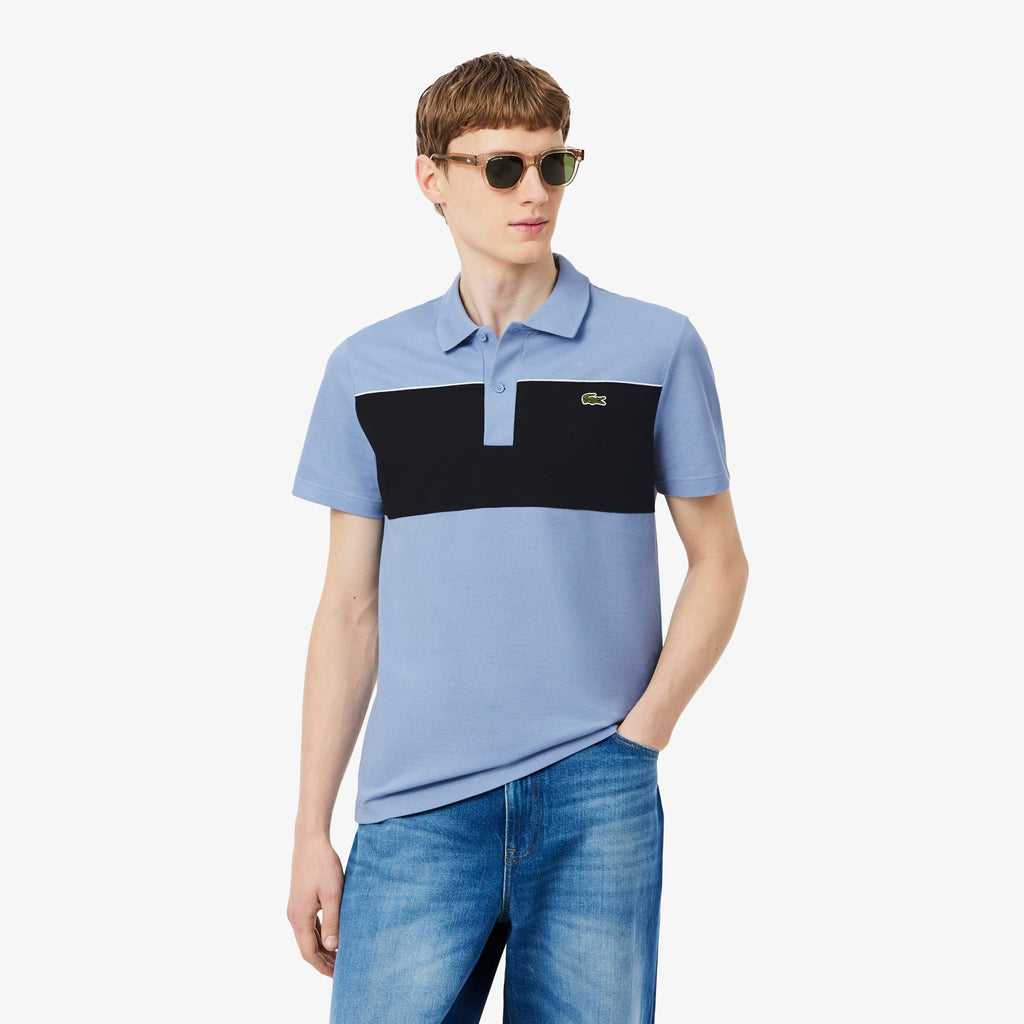 Chemise regular con colores combinados