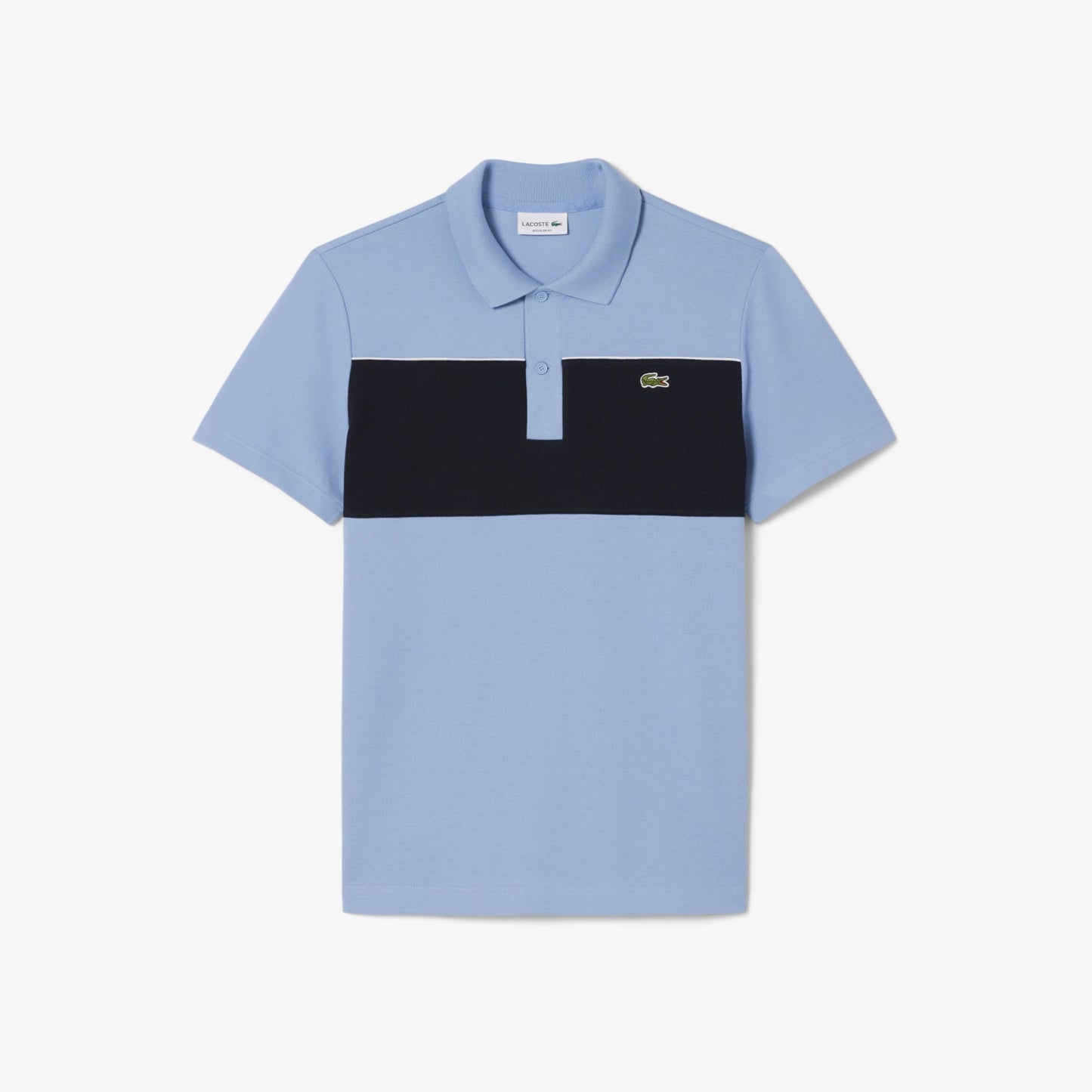 Chemise regular con colores combinados