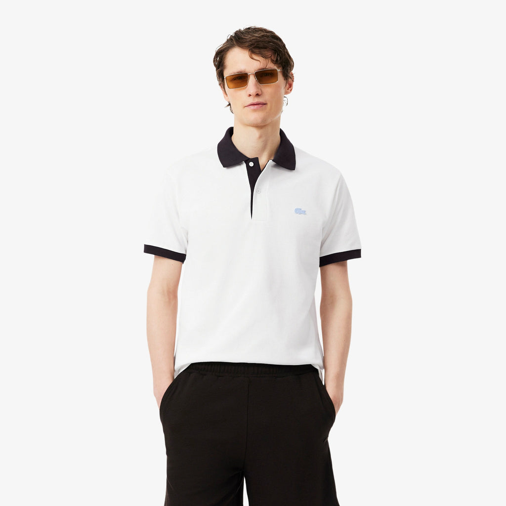 Chemise clásica con ribete en contraste