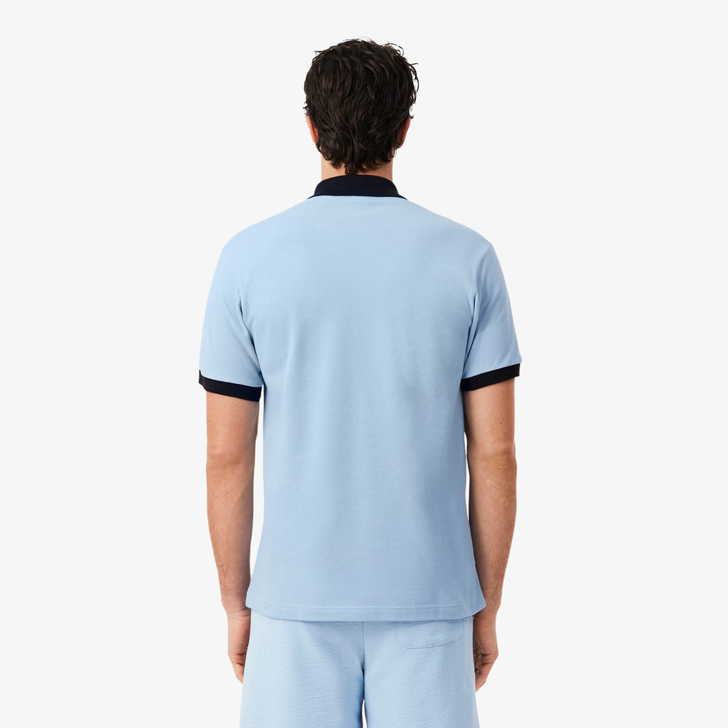 Chemise clásica con ribete en contraste