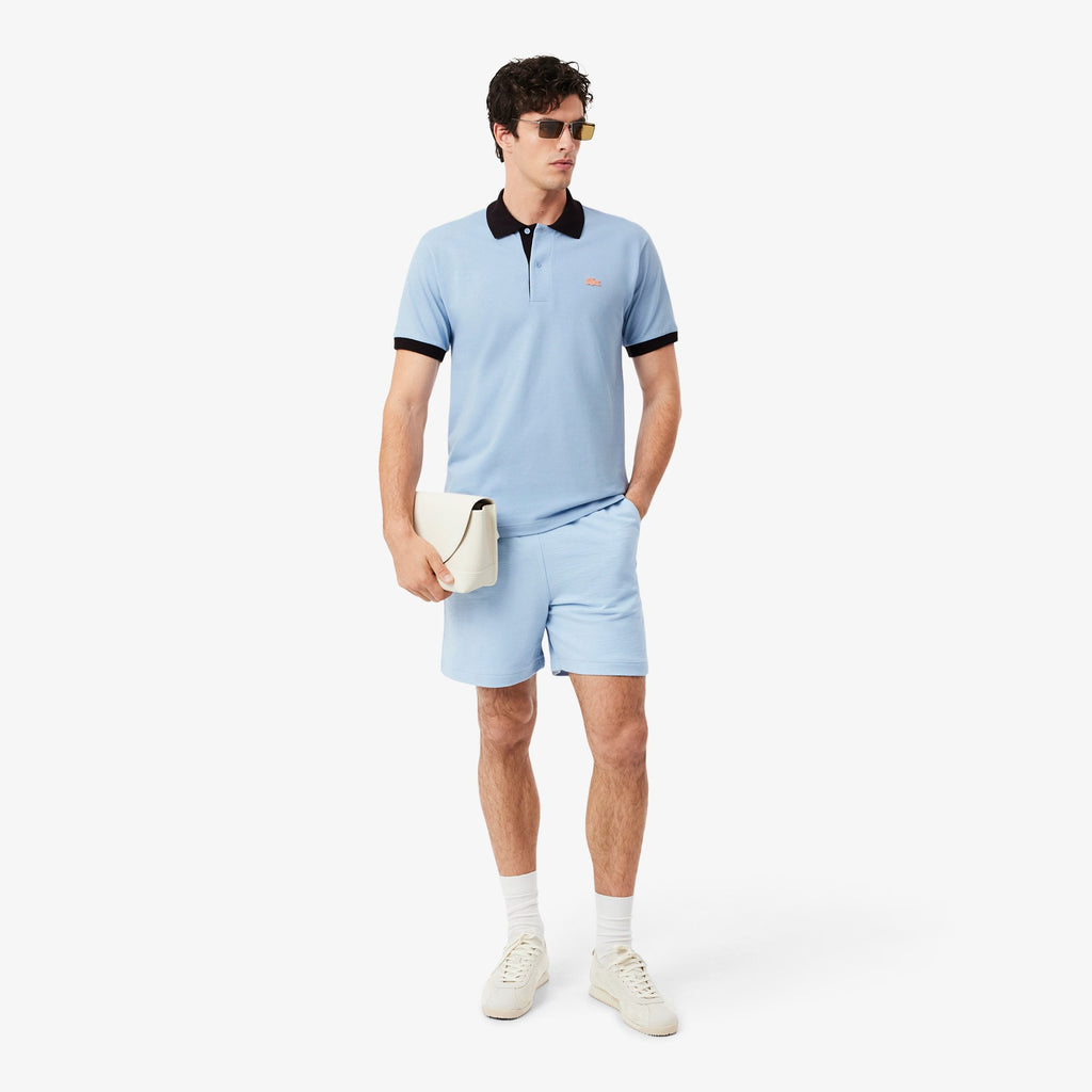 Chemise clásica con ribete en contraste