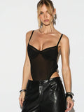 Body con panel de malla