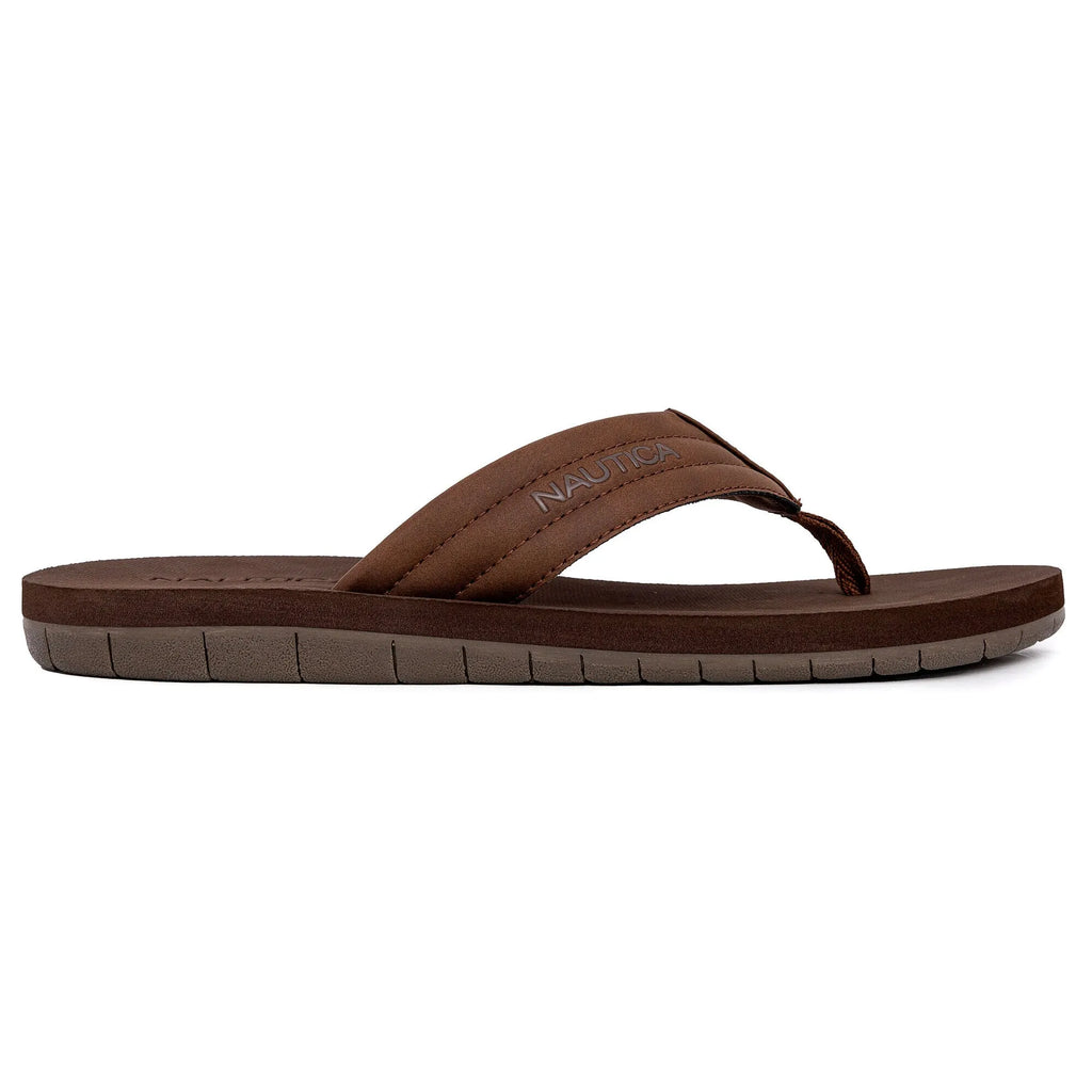 Sandalias con logo para caballero