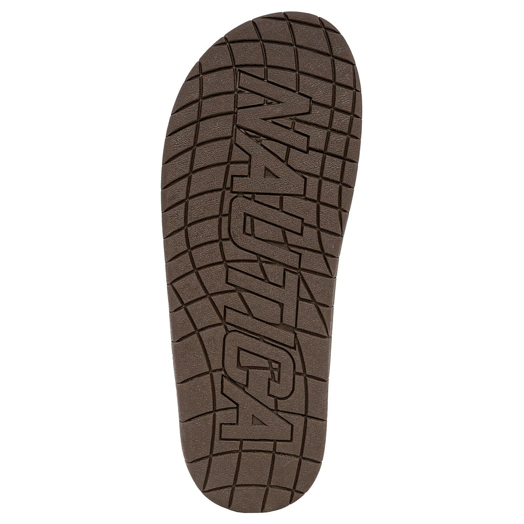 Sandalias con logo para caballero