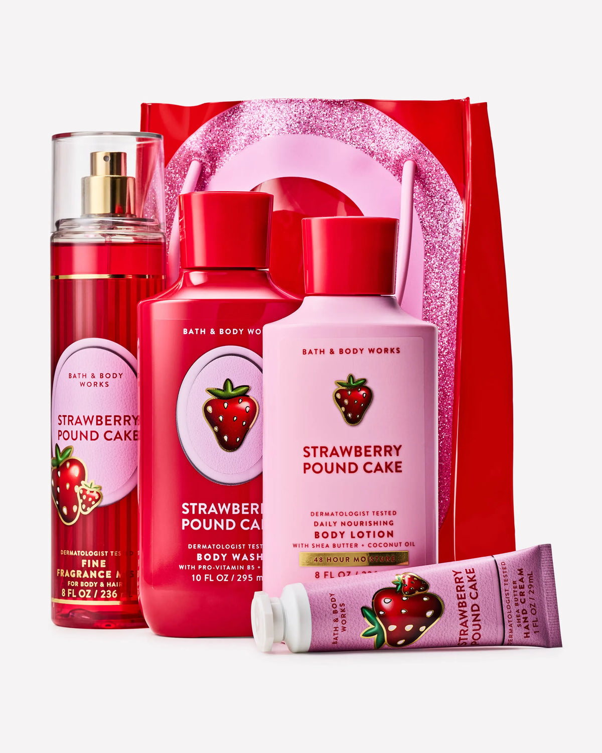 Set de regalo Strawberry Pound Cake