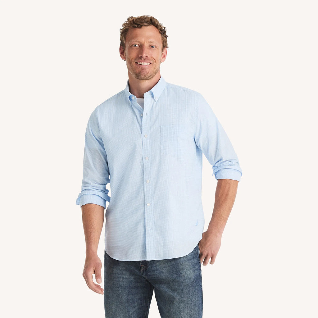 Camisa manga larga de cuadros