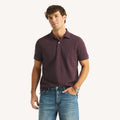 Chemise regular unicolor con logo mismo color