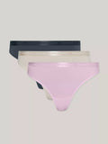 3 Pack panties de algodón tipo hilo de lujo