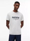 Franela cuello redondo con logo central TOMMY JEANS